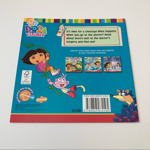 Nick Jr Dora The Explorer Paperback Books NWOT - Picture 6 of 6